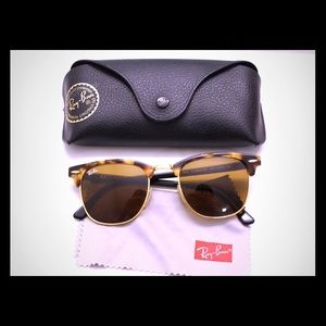 Ray Ban Clubmaster style sunglasses. Like new